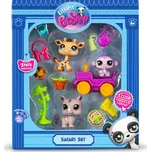 Littlest Pet Shop 3 figurky safari