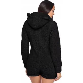 Dámský overall Onesies kombinéza / overal ST83 černá, velikost M