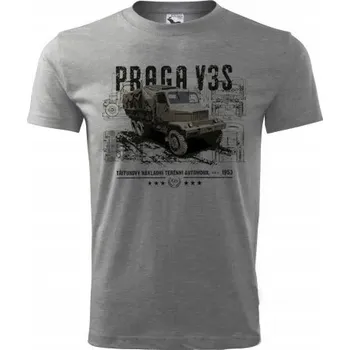 Pánské tričko s kulatý výstřihem STRIKER, velikost 3XL