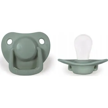 dudlíky Filibabba Dudlíky 2 ks 0m+ Mechově zelená