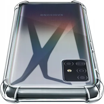 Pouzdro na mobilní telefon Bezbarvý Zadní Kryt Radian pro Samsung Galaxy A71