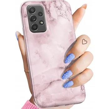 Pouzdro na mobilní telefon Hello Case Hello Zadní Kryt pro Samsung Galaxy A52 5G růžový