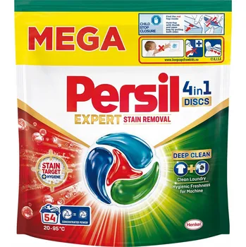 Kapsle na praní Kapsle na praní Persil Discs Deep Clean 4v1 Stain Removal 54 praní