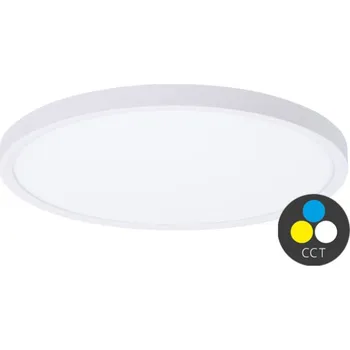 Ecolite SALY LED sv. kruh 40W,50cm,CCT,4800lm,IP40,bílý lem