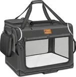 Tresko Přepravka pro psy a kočky 61 x 42 x 42 cm šedá