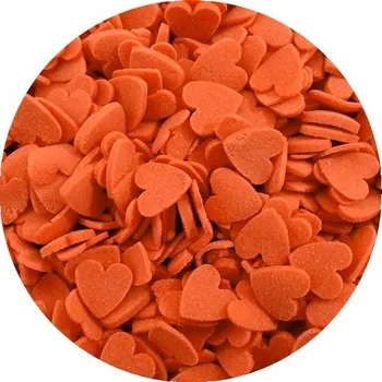 Cukrová srdíčka červená (70 g) ♡