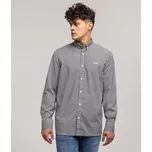 Lee Cooper pánská košile casual KOSZILE M RYDER 2000 KHAKI dlouhý rukáv relaxed bavlna velikost XXL