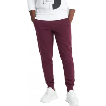 Ombre pánské tepláky OM-PABS-0174 červené, velikost M