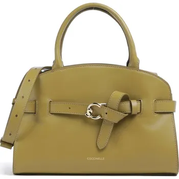 Kabelka Coccinelle Sabine - Kabelka v olivová, kůže, 50553174 | Kabelky pro ženy & muže