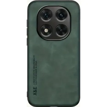 Pouzdro na mobilní telefon Pouzdro Kožené pro POCO X7 5G Case Business Kryt Zadní Kryt Barva Zelená