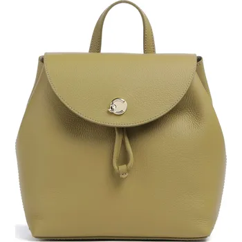 turistický batoh Coccinelle Nikla Batoh 23cm, 5L, olivová, kůže, 50553030