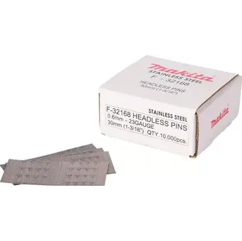 Hřebík Makita F-32168 Hřebíky nerezové nastřelovací (F-32168)