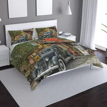 Povlečení Sablio Povlečení Veterán 3 - 140x200 / 90x70