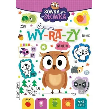 Bystrá hlava Sówka gra w słówka wyrazy