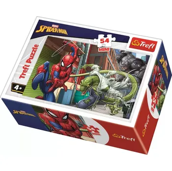 Puzzle TREFL Puzzle Spiderman: Proti padouchům 54 dílků
