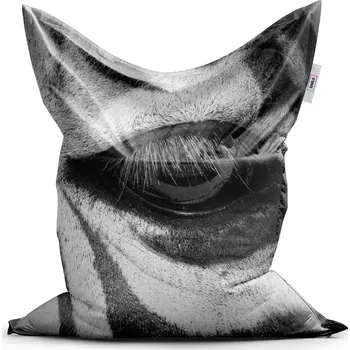 Sedací pytel Sablio Sedací vak Oko zebry - 200x140 cm