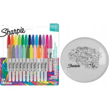 Sada permanentních Fixy Sharpie Fine, 24 kusů 2205177