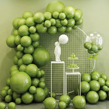 Přisada na vaření a pečení Balónková girlanda zelená 77ks - Cakesicq | Cukrářské potřeby