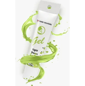 Food Colours gelová barva tuba Light Green 30 g ♡