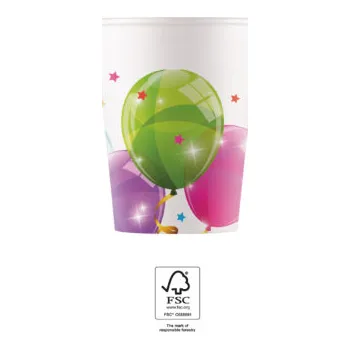 CZ distribuce Kelímky Party ECO 200ml papírové 8 ks