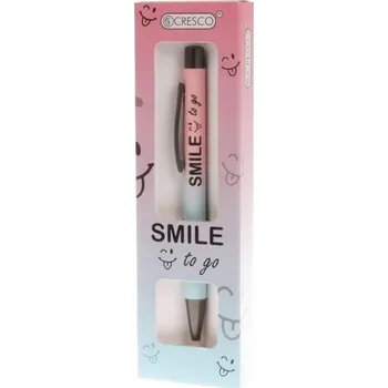 Propiska automatická modrá Cresco