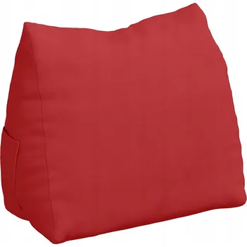 Polštář Polštář na záda Červená 60 x 20 x 50 cm textil
