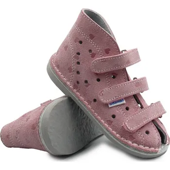 Dívčí obuv Přezůvky do školky pro děti s Thomasovým podpatkem Adamki 21