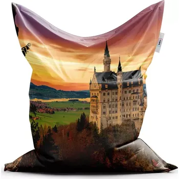 Sedací pytel Sablio Sedací vak Classic Hrad - 150x100 cm