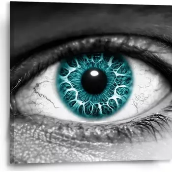Obraz Sablio Obraz Modré oko - 50x50 cm