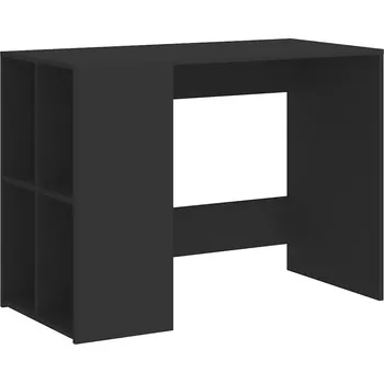 Psací stůl Psací stůl, černý, 102x50x75 cm, dřevotříska