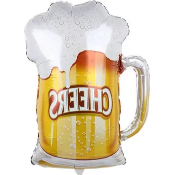 Fóliový balónek pivo 73cm - Cakesicq | Cukrářské potřeby