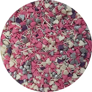 Přisada na vaření a pečení Cukrové zdobení Něžné srdce 80g - I LOVE CAKES | Skvělé pro Váš domácí dort