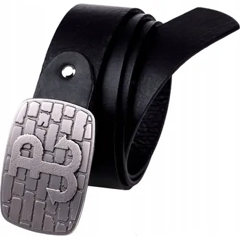 Opasek Pásek pánský kožený Polsko Walcząca 4 cm obvod pasu 124-136 cm