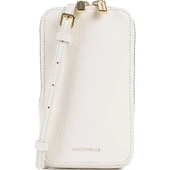 Kabelka Coccinelle Flor - Kabelka na mobil v slonovinová, kůže, 50553283 | Kabelky pro ženy & muže