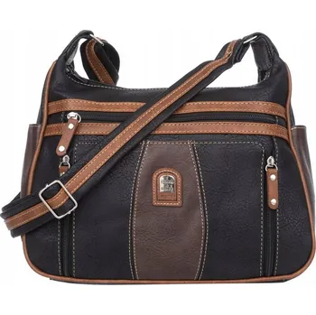 Kabelka Charm & Shape kabelka eko kůže černá