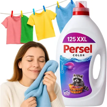 Prací gel Tekutý prací prostředek na barevné prádlo Persil 5,65 l