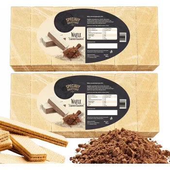 Oplatky s kakaovou náplní, křehké domácí sušenky – Haličské speciality 400g