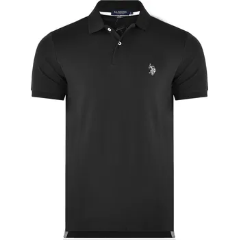 Pánské tričko Polokošile U.S. Polo Assn. 11390404 Černé
