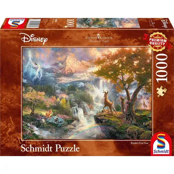 Puzzle Puzzle Schmidt Spiele 1000 dílků Puzzle PQ 1000 Bambi (Disney) G3