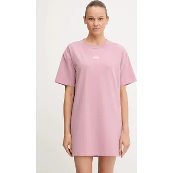 Pánské oblečení Pyžamové tričko HUGO NITE_NIGHTY 50549918 růžová 34X, vel. M