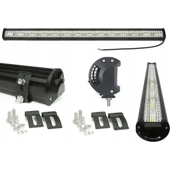 Přídavný světlomet PRACOVNÍ LED SVĚTLO / RAMPA NA TRAKTOR 87cm 1000W 12/24V CREE DALEKOSÁHLÉ / DOSVIT QUAD
