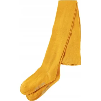 Dětská móda Punčocháče, barva tmavě okrová, velikost 104