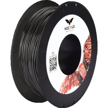 3D tisk Filament Noctuo PET-G 1.75 mm Black Černý 250 g