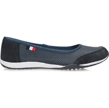 Dámské baleríny Dámské baleríny kožené, prodyšné s děrováním, pohodlné Filippo, lehké, námořnická modrá (tmavě modrá), vel. 37