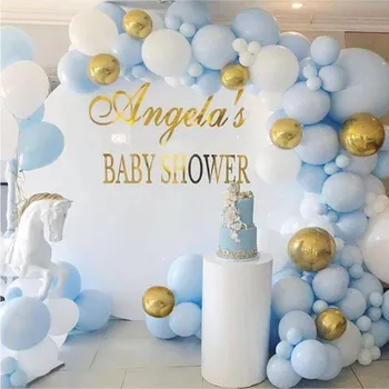 Přisada na vaření a pečení Balónková girlanda modro bílá 128ks - Cakesicq | Cukrářské potřeby