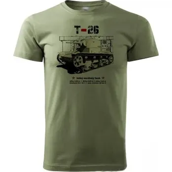 Pánské oblečení Pánské tričko s kulatý výstřihem STRIKER, velikost 3XL