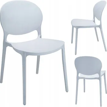 Zahradní židle Jumi plast bílá