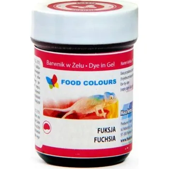 Food Colours gelová barva (Fuchsia) sytě růžová 35 g ♡
