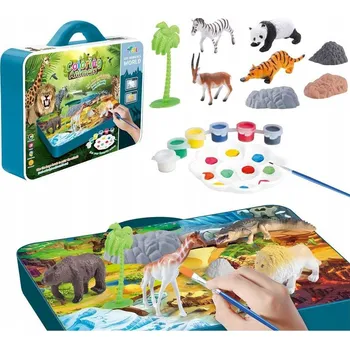 Obraz SADA ZVÍŘAT ZOO PRO MALOVÁNÍ