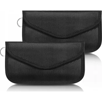 Pouzdro na mobilní telefon Faradayova klec pouzdro na telefon klíče blokace karty obal textilní